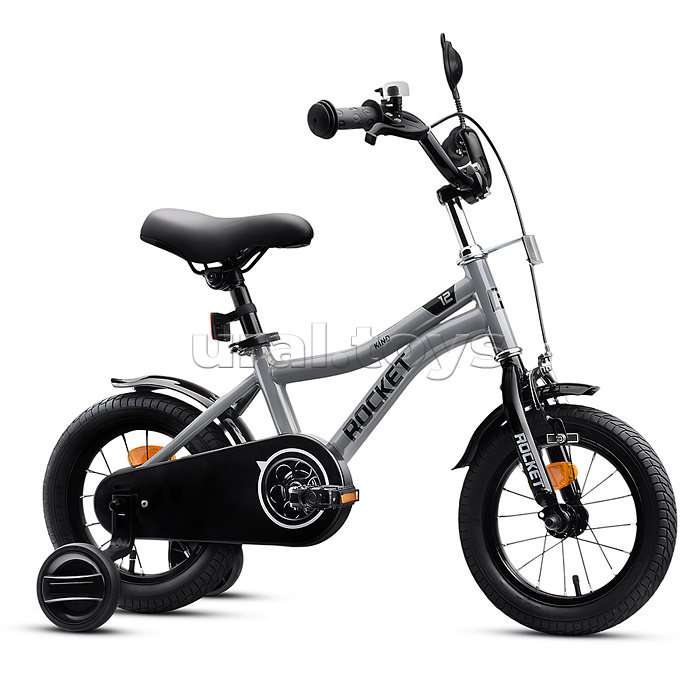 Велосипед 12" Rocket Kind, цвет серый