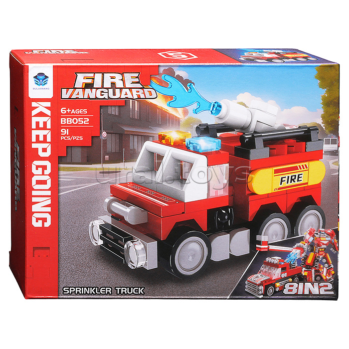 Конструктор "Хранитель безопасности" 8 в 1 (731 дет.) в коробке