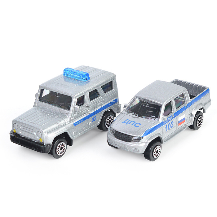 Игрушка пластик UAZ Автопарковка (2 машин.., 2 эт., гар., лифт, заправ.,) в коробке Игрушка пластик UAZ Автопарковка (2 машин.., 2 эт., гар., лифт, заправ.,) в коробке