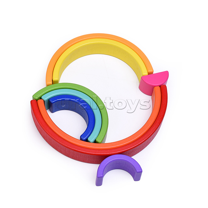 Пирамидка "Веселая Радуга"