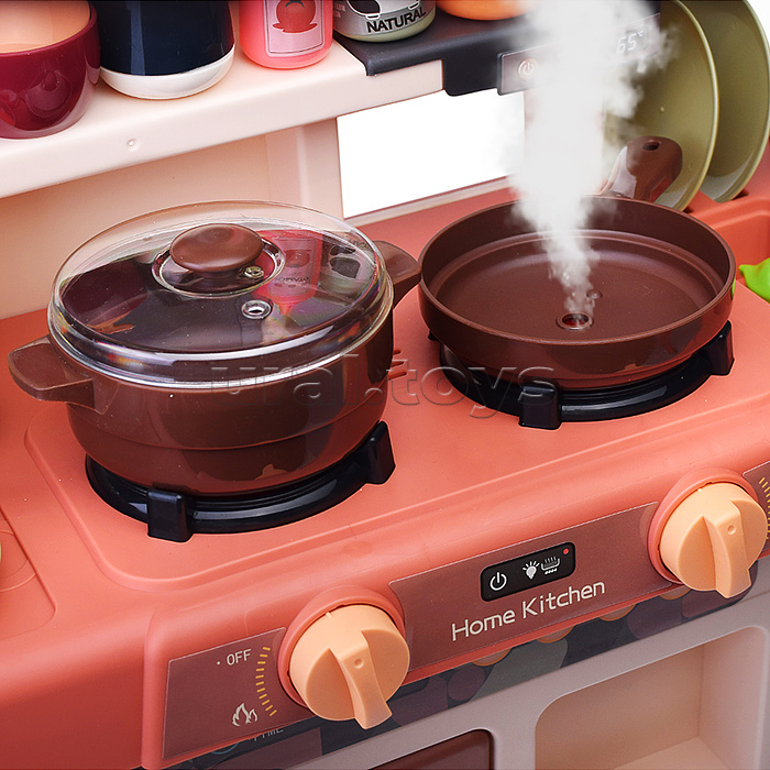 Игровой набор кухня "Готовим вкусно" (свет, звук, пар) в коробке