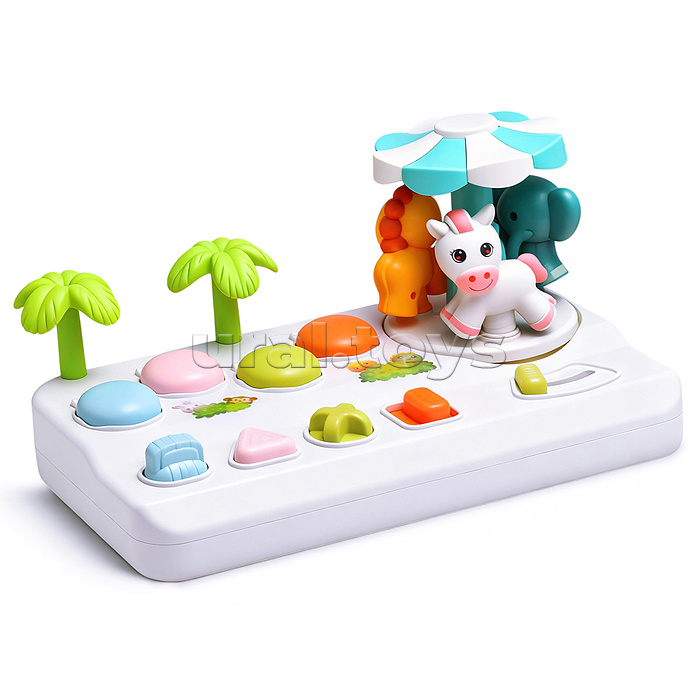 Игрушка развивающая "Карусель зверят" в коробке