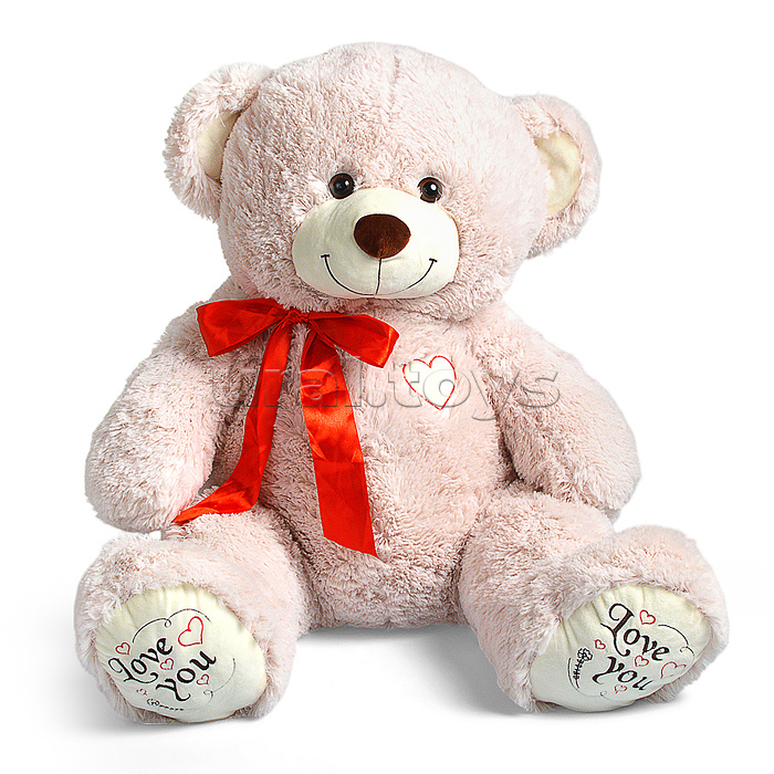 Медведь Билли В110 пудровый