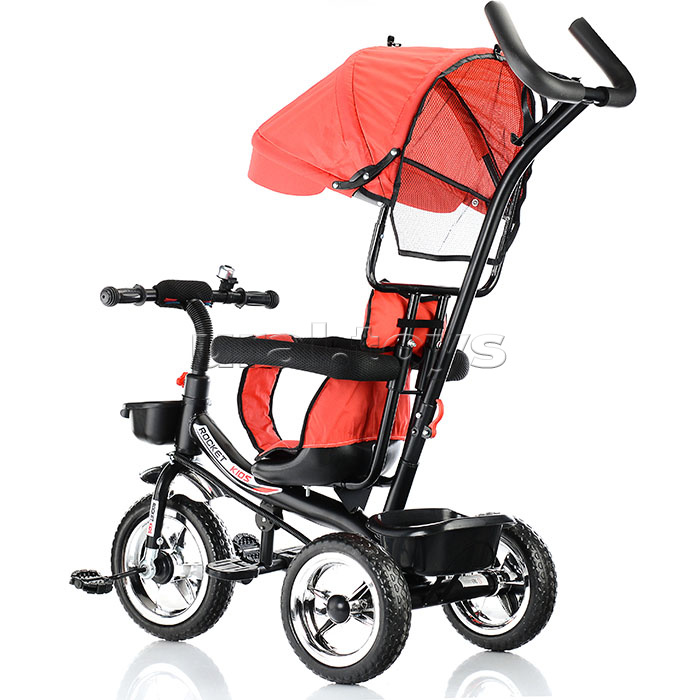 Велосипед 3-х колесный, красный