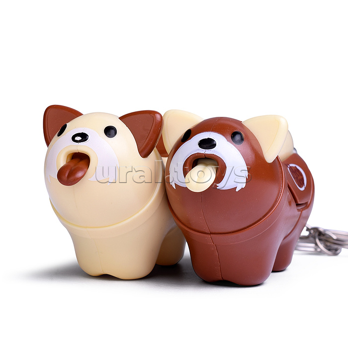 Собака "Горячая сосиска" в коробке