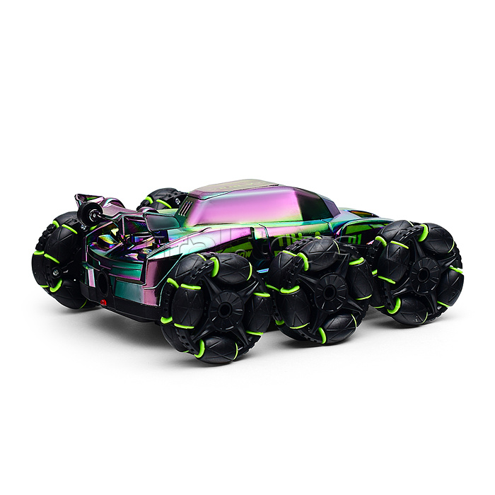 Машина "Неоновый движ" р/у, 27 MHz, в коробке