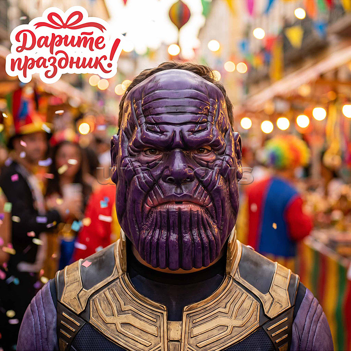 Карнавальная маска "Суперзлодей"