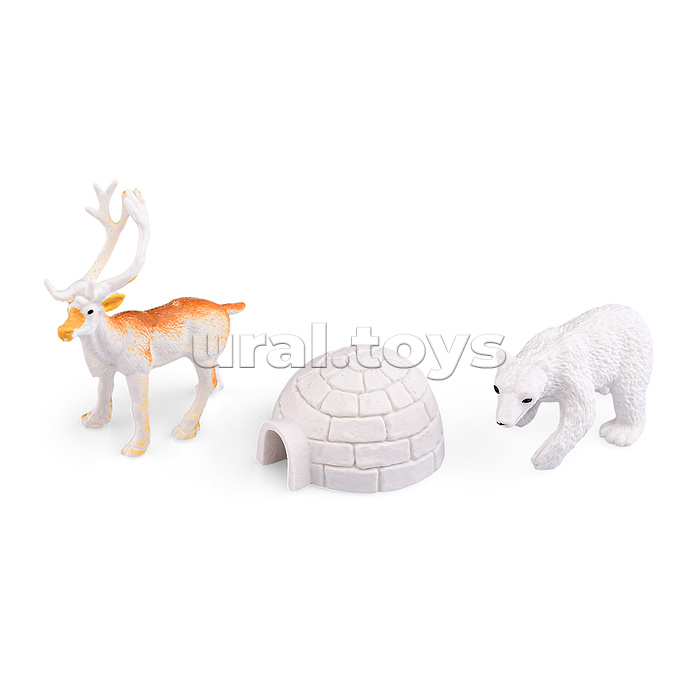 Набор животные "Северные жители" в пакете
