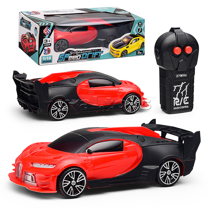 Машина "Автотюнинг-2" р/у 27 MHz, в коробк