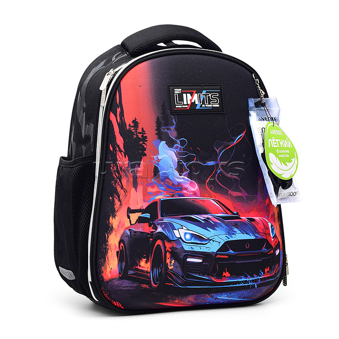 Рюкзак "Choice Lite. Speed Zone" школьный жесткий 38x29x17 см (17 л) вес 800 г, 1 отделение на молнии с разделителями для учебников, 1 отделение с органайзером, 2 боковых кармана сеткой на резинке, эргономичная формоустойчивая вентилируемая спинка с потай Рюкзак "Choice Lite. Speed Zone" школьный жесткий 38x29x17 см (17 л) вес 800 г, 1 отделение на молнии с разделителями для учебников, 1 отделение с органайзером, 2 боковых кармана сеткой на резинке, эргономичная формоустойчивая вентилируемая спинка с потай