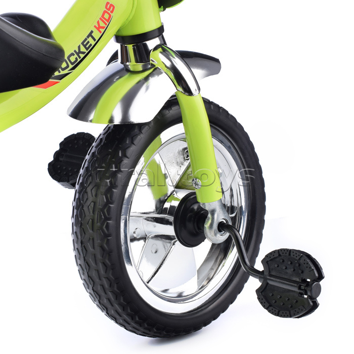 Велосипед 3-х колесный, зеленый