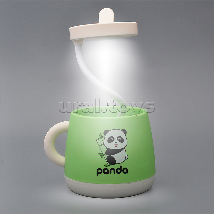 Фонарик-светильник игрушечный "Кружка. Панда" в коробке