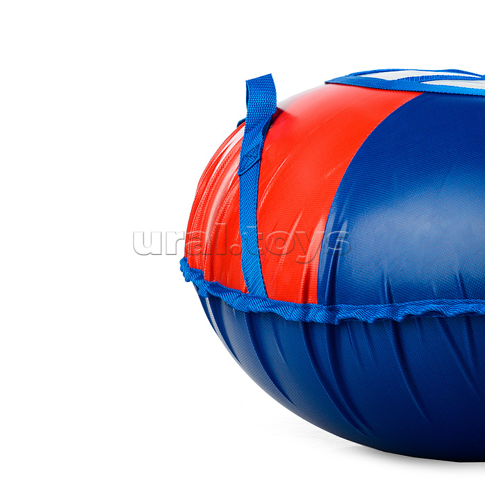 Санки-ватрушка, серия "Спорт", 120см, сине-красная (в пакете)