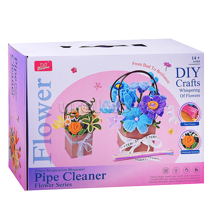 Набор творческая мастерская "Цветочные шедевры" в коробке