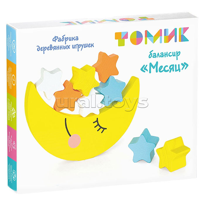 Собирайка "Балансир "Месяц" (11дет.)