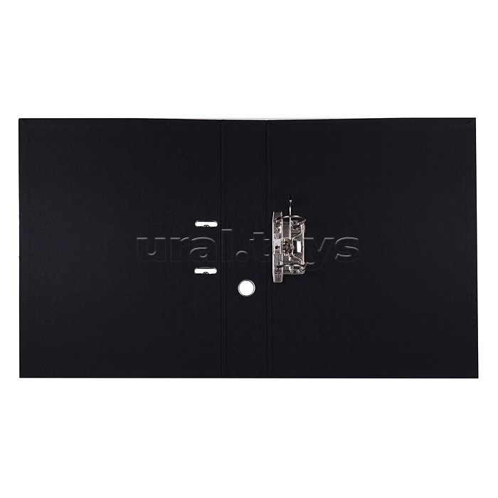 Папка с арочным механизмом A3 75 мм PP двусторонний разобранная вертикальная, наварной карман с этикеткой, черная Папка с арочным механизмом A3 75 мм PP двусторонний разобранная вертикальная, наварной карман с этикеткой, черная