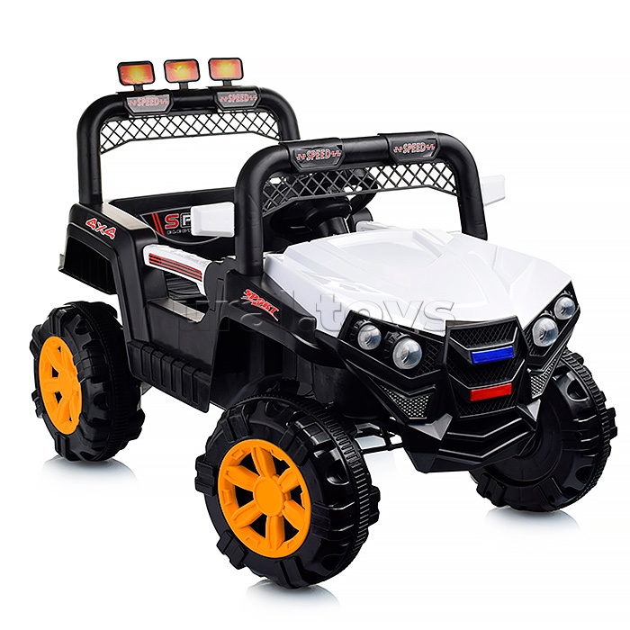 Детский электроквадроцикл ROCKET, 2 мотора по 20 Вт, белый