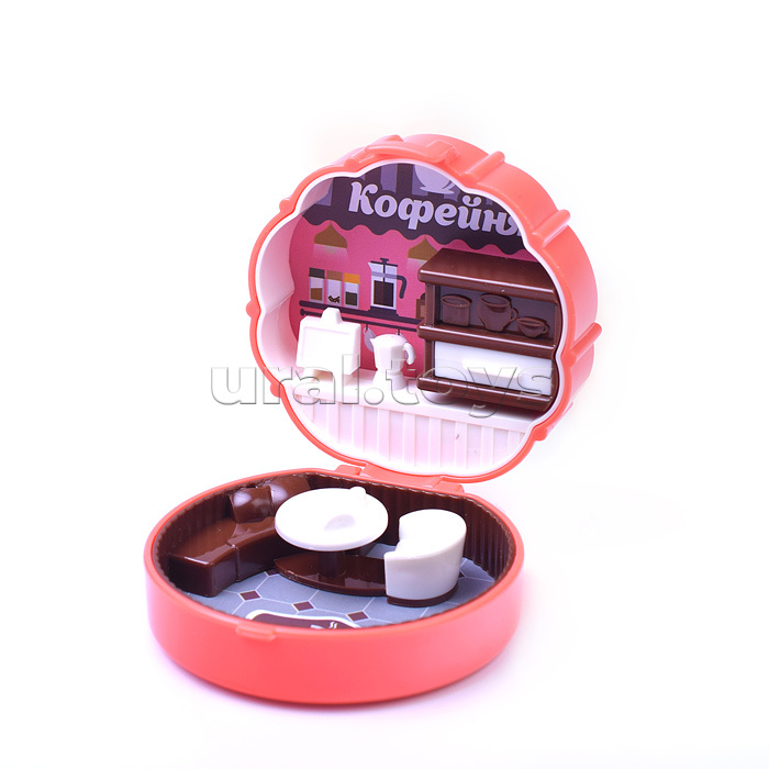 Мой маленький мир "Каникулы" мини комнатка в шкатулке, 4 вида в асс.в кор. 7*9*8,5см. Мой маленький мир "Каникулы" мини комнатка в шкатулке, 4 вида в асс.в кор. 7*9*8,5см.