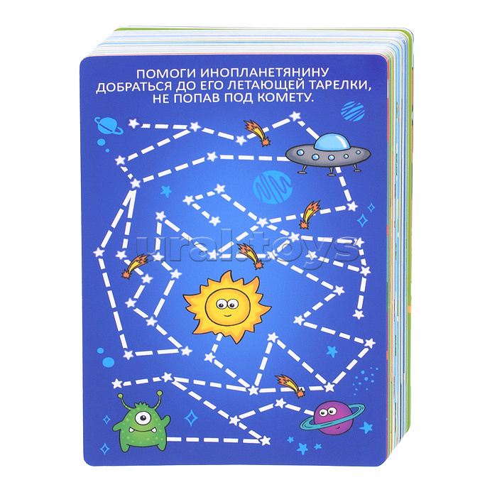 Карточки с маркером 80 игр Пиши-Рисуй-Стирай "Лабиринты"