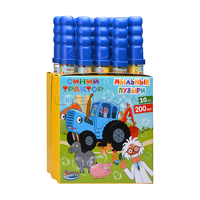 Мыльные пузыри "Синий трактор" 200 мл, в колбе 38 см,