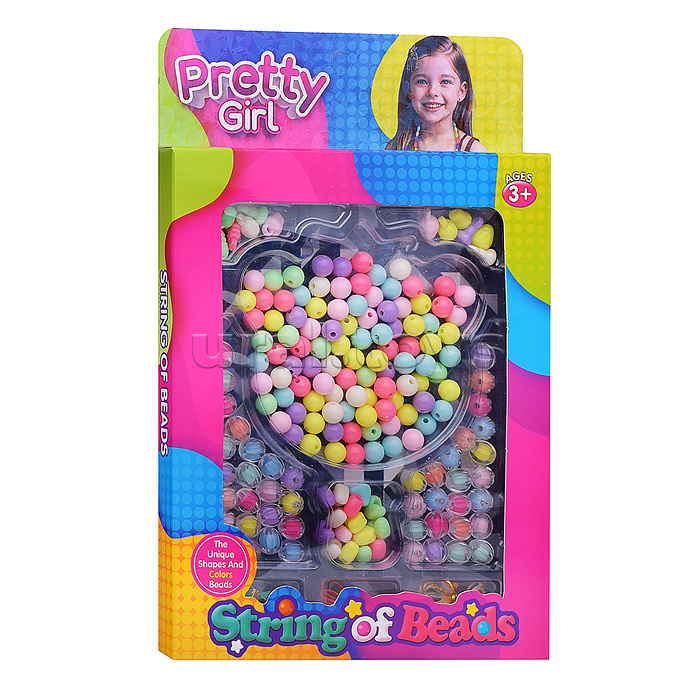 Набор создание украшений "Искусство бусин" в коробке