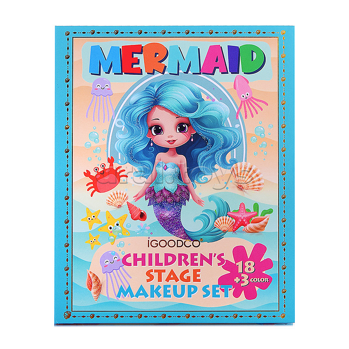 Косметика детская "Русалочка" (палетка теней)