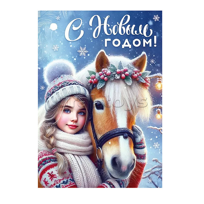 
Бирка "С Новым годом!"