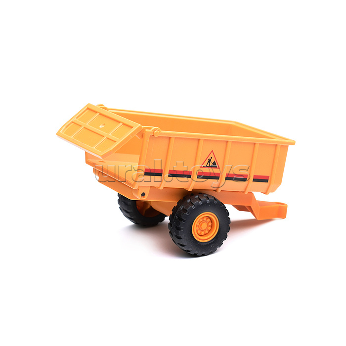 Машина "Кран с ковшом и прицепом" инерционная, в пакете Машина "Кран с ковшом и прицепом" инерционная, в пакете