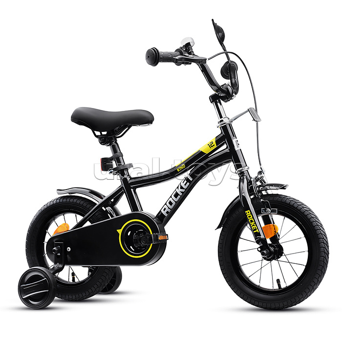 Велосипед 12" Rocket Kind, цвет черный