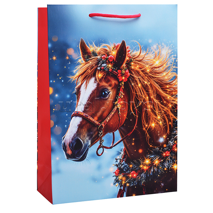 Пакет подарочный (ML) "Лошадь"