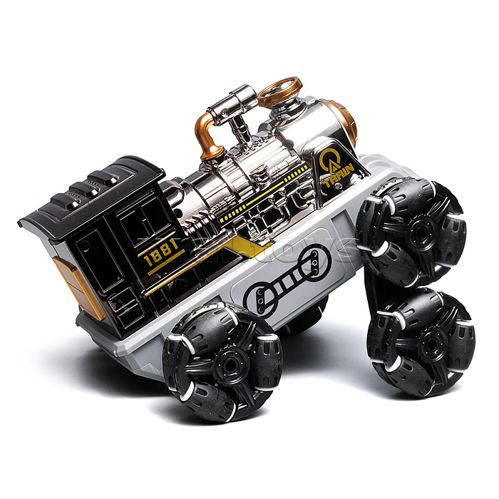 Машина "Супер-вагон" р/у, 27 MHz, с дымом, в коробке