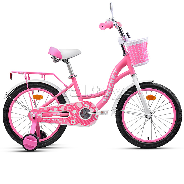 Велосипед 18" Rocket Little Lady, цвет розовый