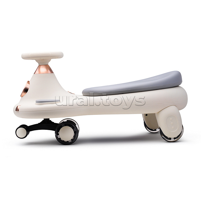 Каталка-бибикар в коробке (серый)