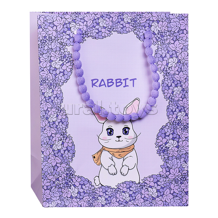 Пакет подарочный "Искренний подарок" 24,5*19,5*10см.