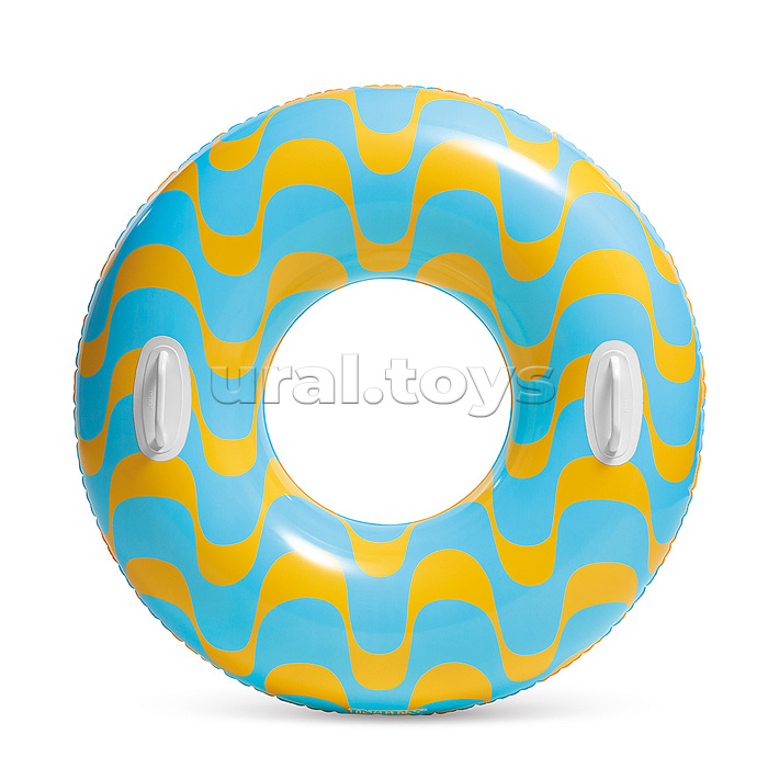 Круг для плавания d=91 см, от 9 лет, цвета МИКС, 59256NP INTEX