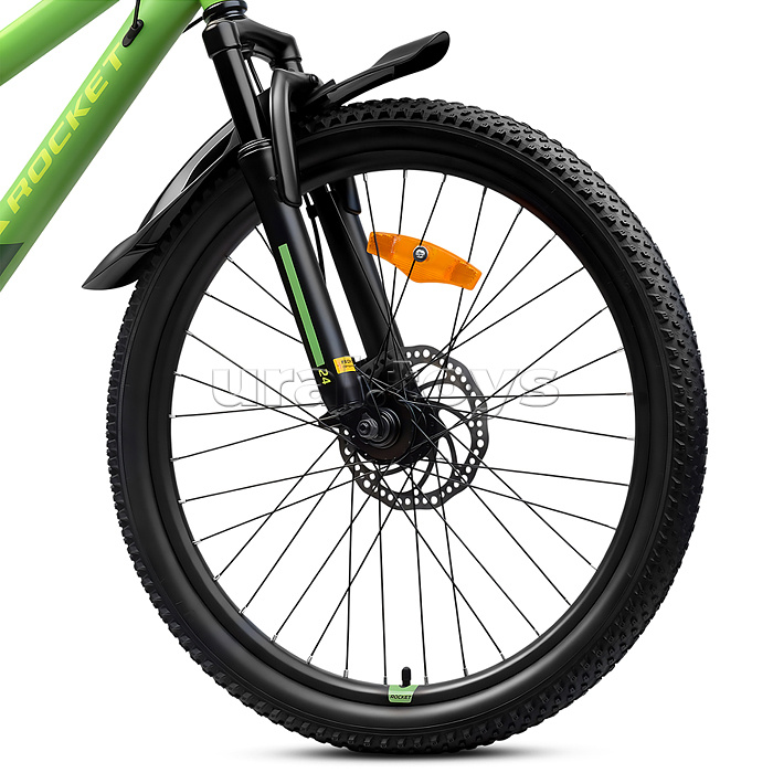 Велосипед 24" Rocket Aries 2.0 , цвет зеленый, размер 13"
