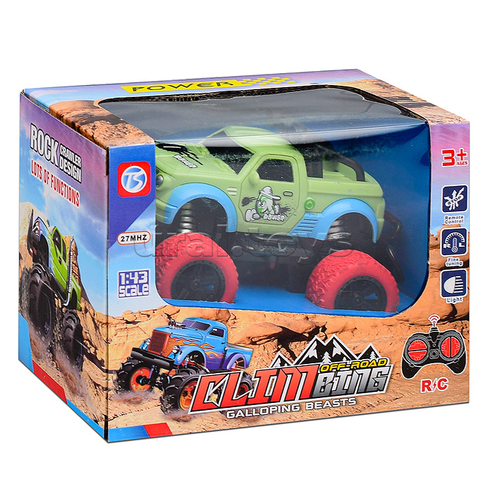 Машина "Крутая гонка" р/у, 27 MHz, в коробке