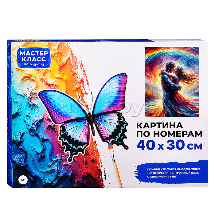 Набор для рисования "Картина по номерам 30х40 см. Романтика"