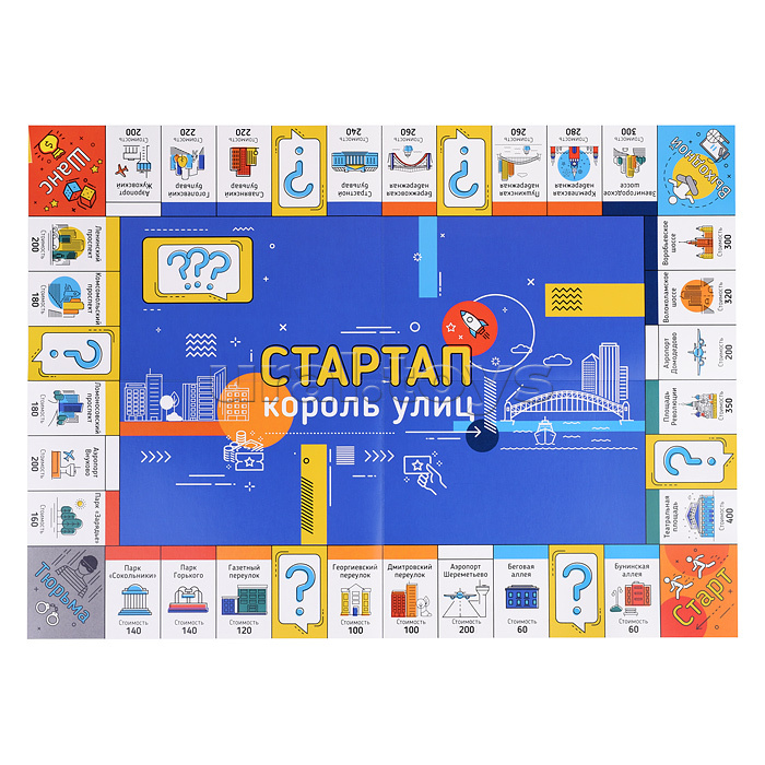 Игра экономическая "Стартап" Король улиц