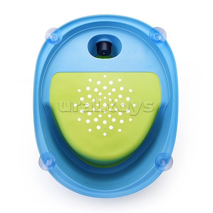 Детский стульчик - сиденье с термометром (зеленый)