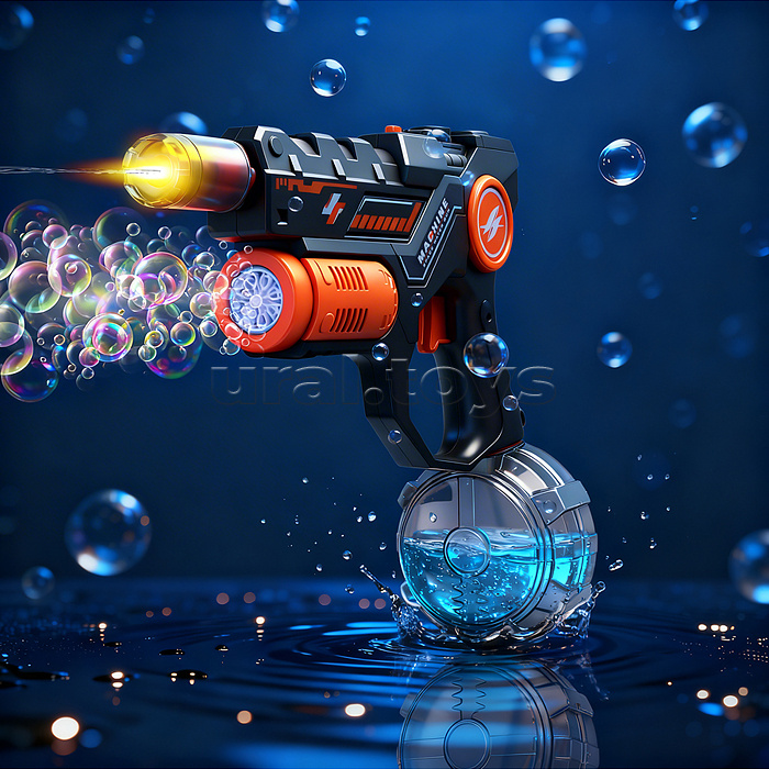 Водное оружие "Война капель" в коробке (цвет оранжевый)