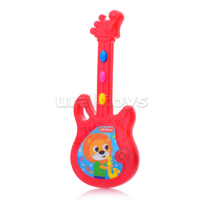 Моя первая гитара Красная