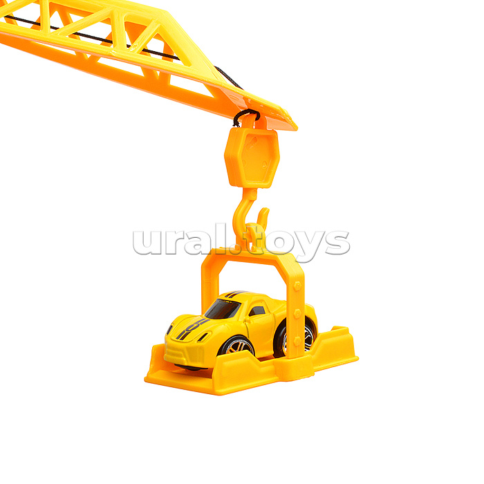 Парковка "Приключения на стройке" (82 предмета) в коробке Парковка "Приключения на стройке" (82 предмета) в коробке