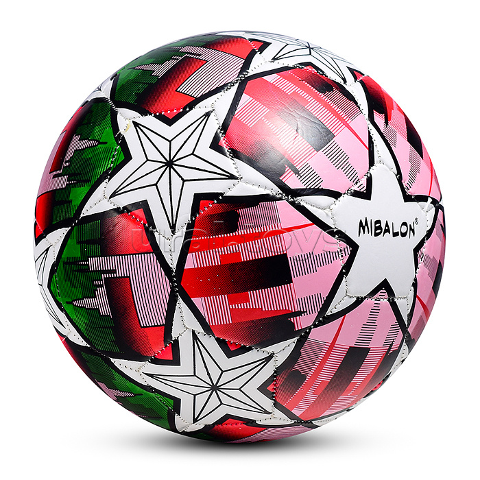 Мяч футбольный PU, размер 5, 260 г, в ассортименте