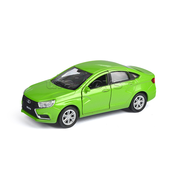 Машинка 1:38 LADA Vesta, пруж. мех., цвет в асс.