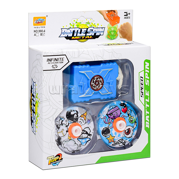 Запускалка "Battle spin" в коробке Запускалка "Battle spin" в коробке