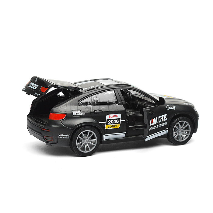 Машина пластиковая инерционная "Парк Техники" черный