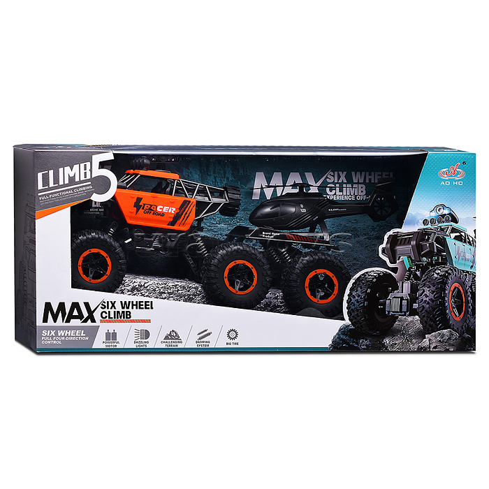 Машина "Вездеход №2" р/у, 27 MHz, в коробке