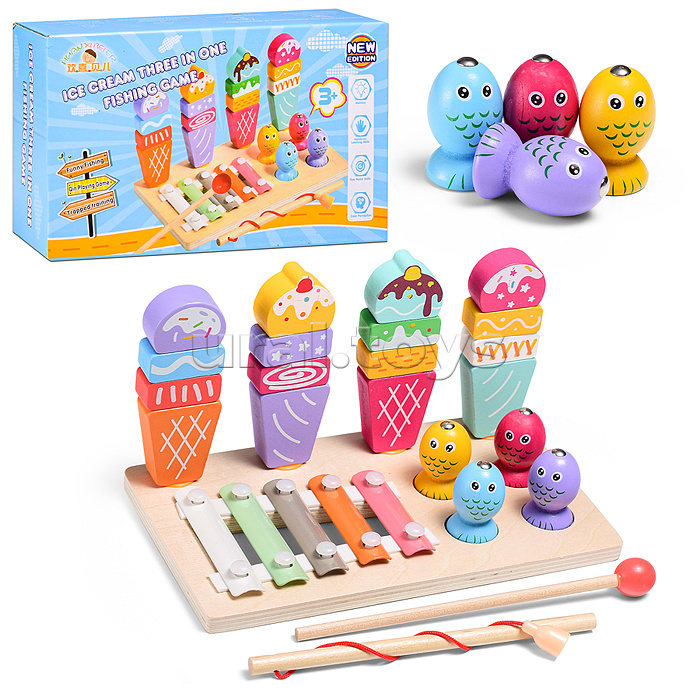 Игра развивающая "Веселая рыбалка"