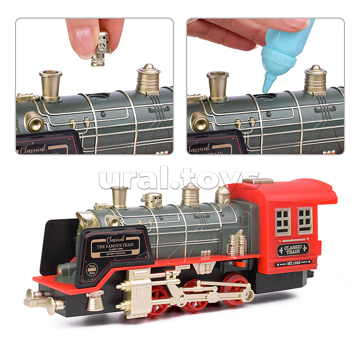 Железная дорога "Вечерний экспресс" р/у, 27 MHz , в коробке